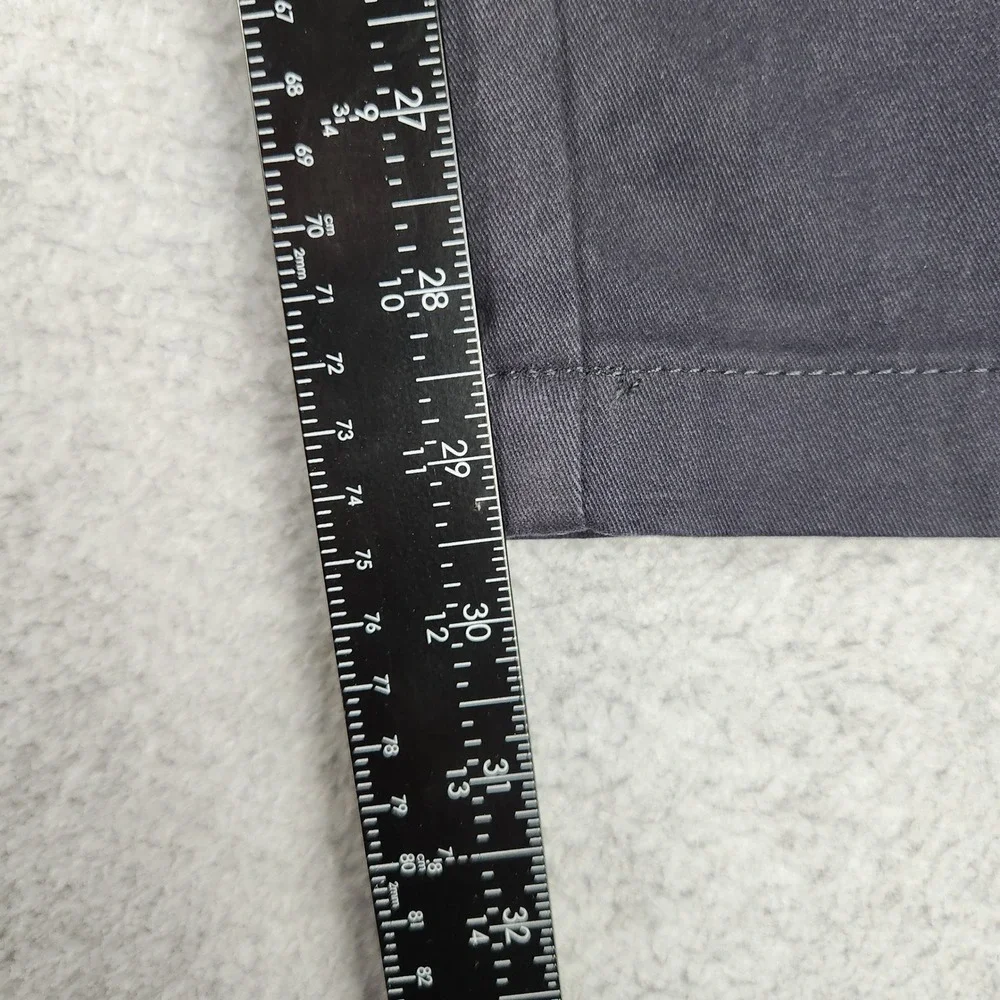 IZOD Pants Mens 33x32 Navy Performance Stretch Straight Fit Chino 46IZAGC05R-411